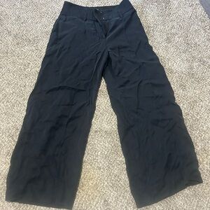 White House Black Market Black Wide Leg Pants